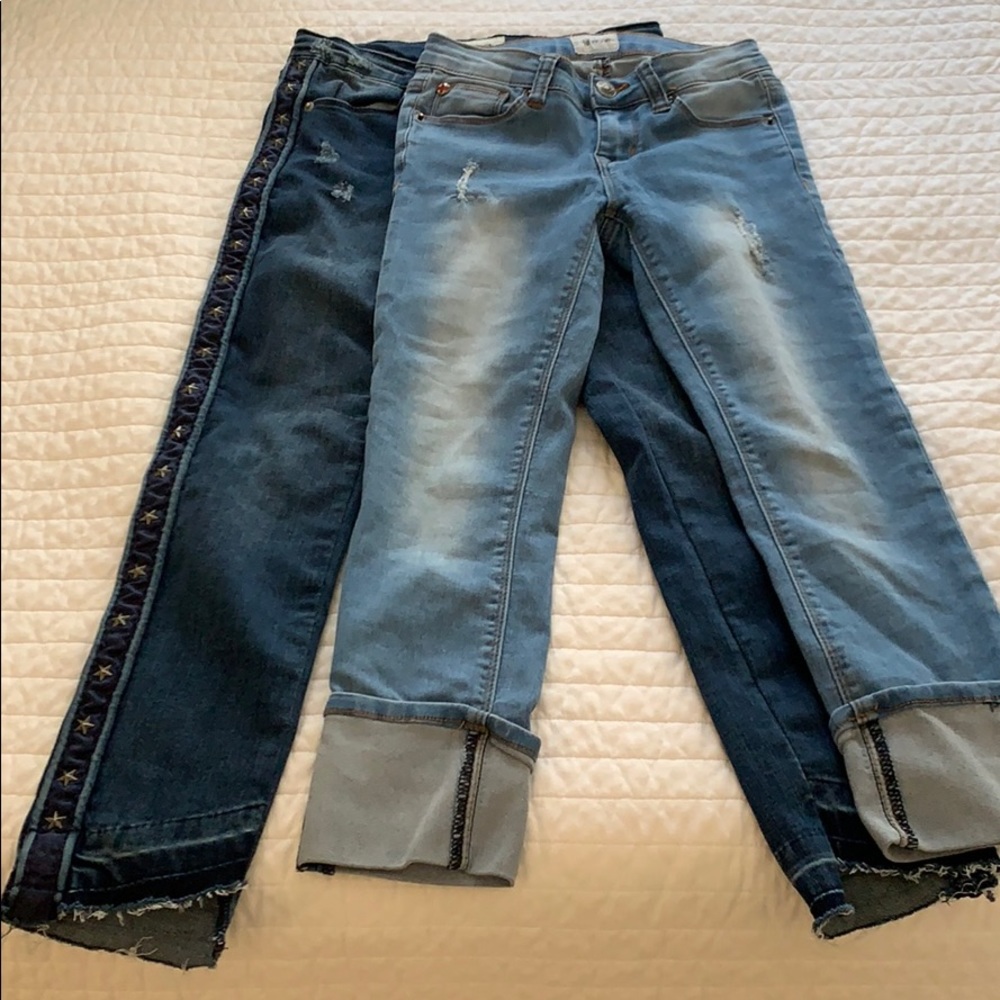 Set of two Hudson girls 10 jeans!